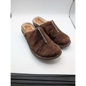 UGG Tan Slip-On Loafers with Suede Finish Size 8